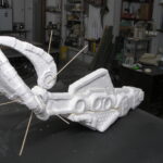 Robotic Arm, Styrofoam, 2006